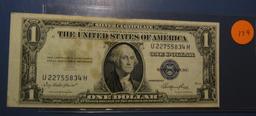 1935-E $1.00 SILVER CERTIFICATE NOTE FINE