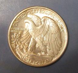 1943 WALKER HALF DOLLAR CH BU