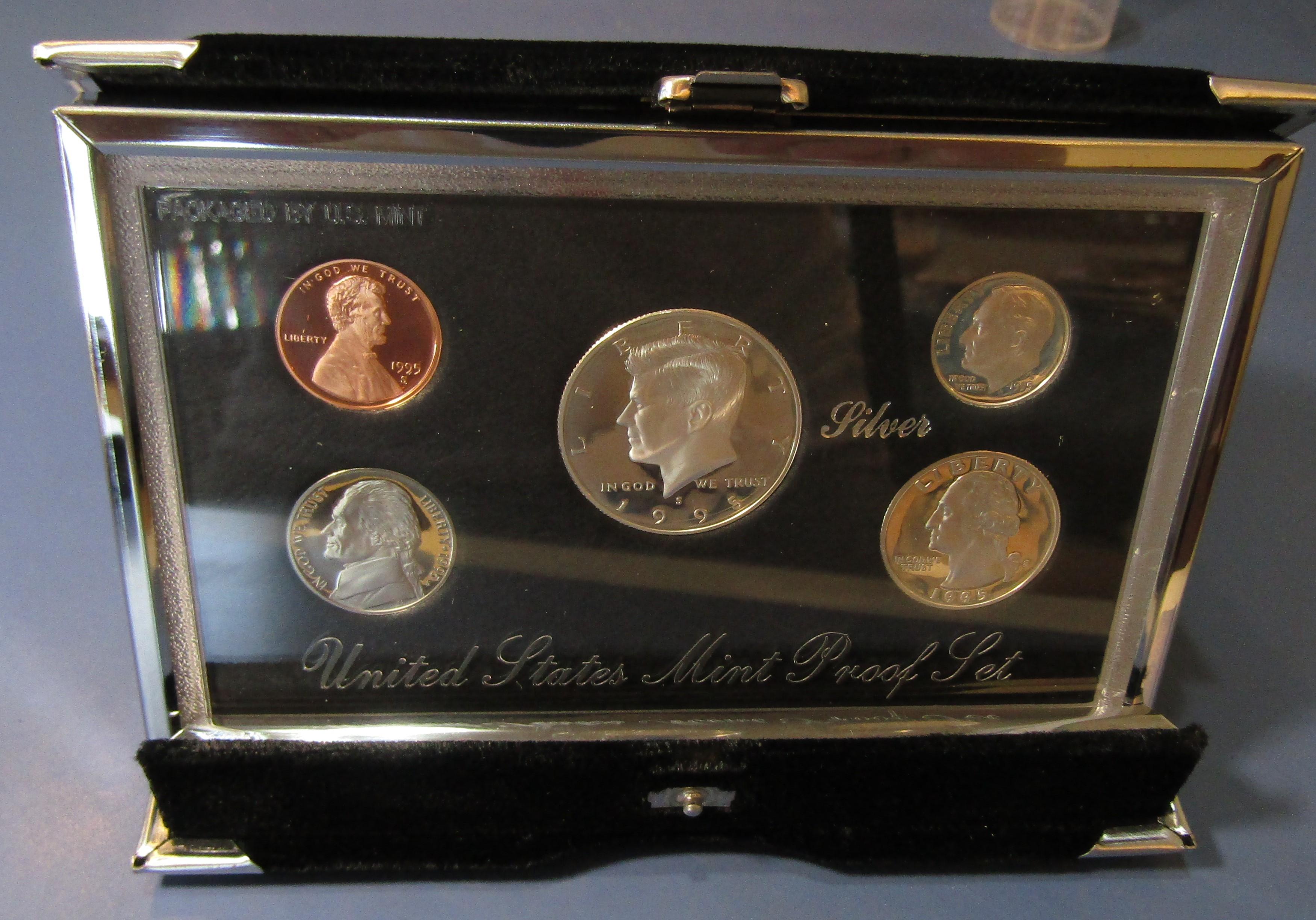 1995 PREMIER SILVER PROOF SET