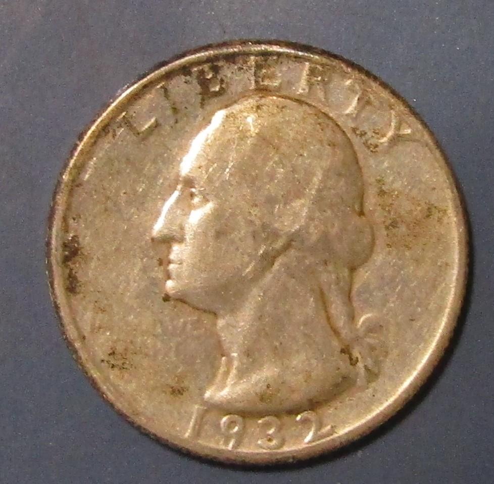 1932 WASHINGTON QUARTER VF