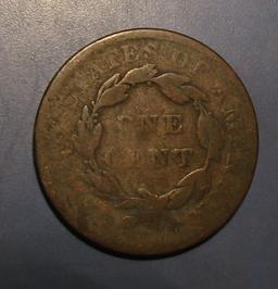 1834 LARGE CENT GOOD