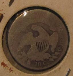 1834 BUST DIME AG