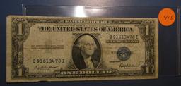 1935-F $1.00 SILVER CERTIFICATE NOTE FINE
