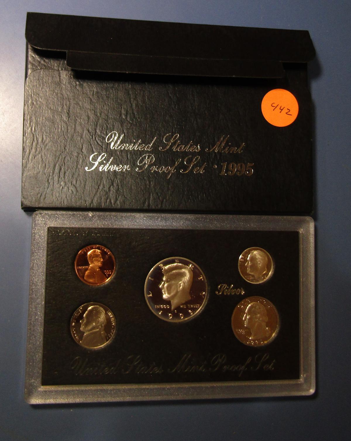 1995-S SILVER PROOF SET