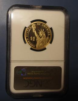 2008-S MARTIN VAN BUREN DOLLAR NGC PF-69 ULTRA CAMEO