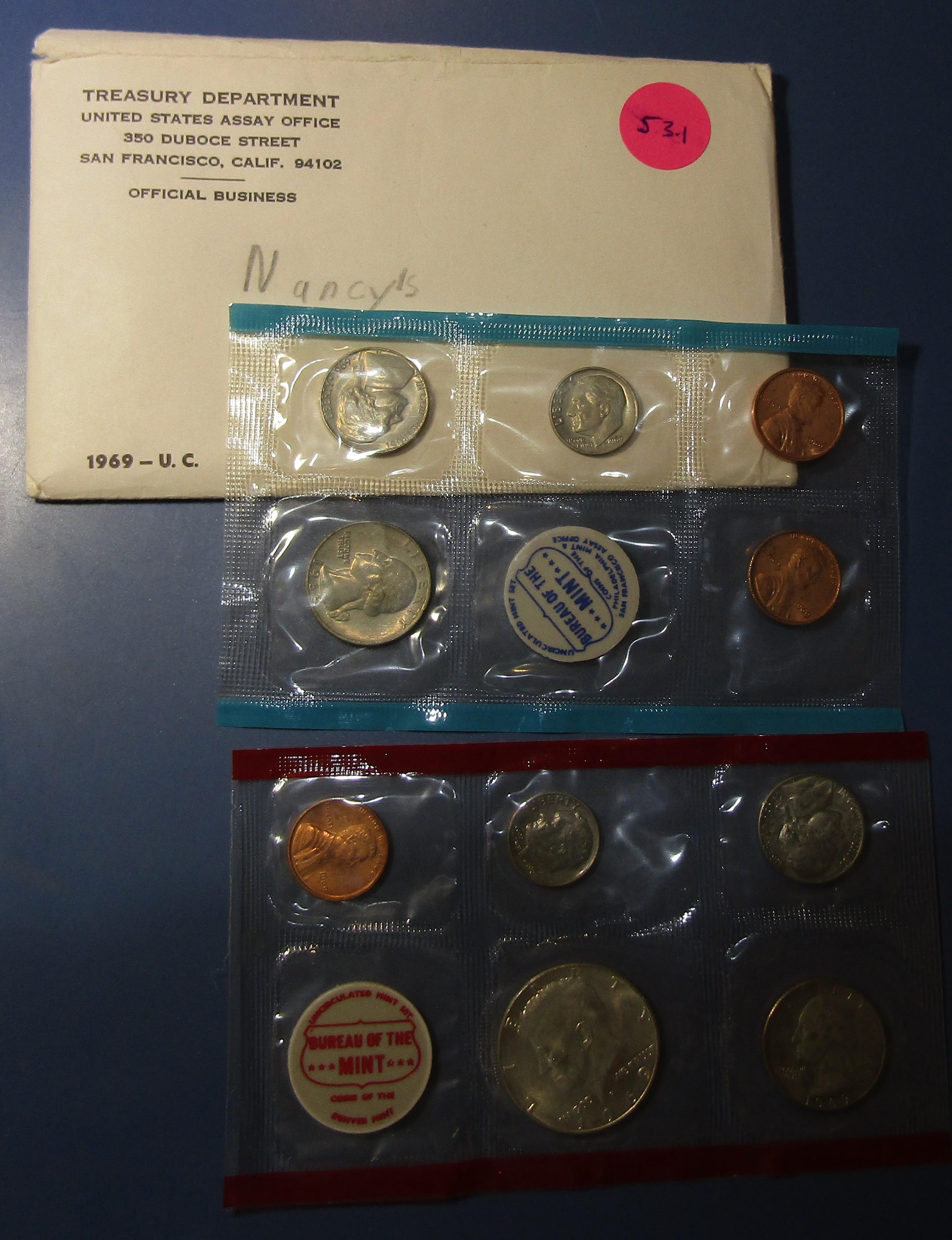 1969 MINT SET