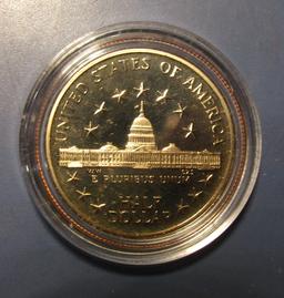 1989-S CLAD CONGRESS HALF DOLLAR GEM PROOF (ENCAPSULATED)