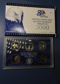 2000 STATE QUARTER PROOF SET