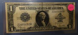 1923 $1.00 SILVER CERTIFICATE NOTE VF