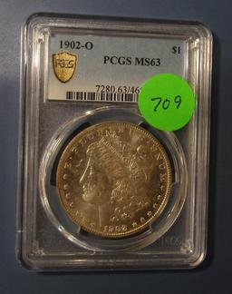 1902-O MORGAN DOLLAR PCGS MS-63