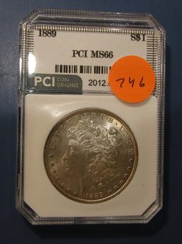 1889 MORGAN DOLLAR PCI MS-66