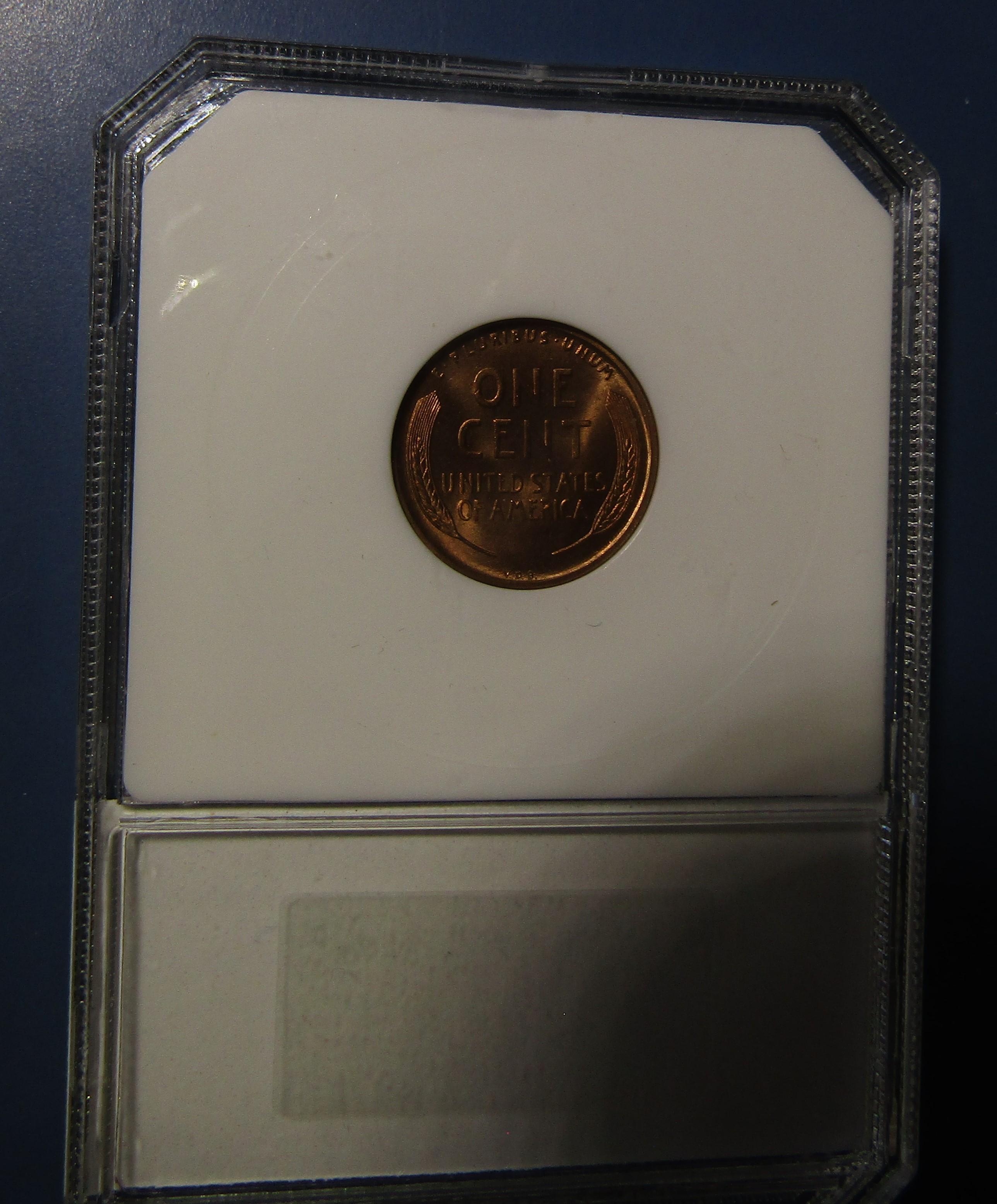 1909-VDB LINCOLN CENT PCI MS-65+ RED BROWN