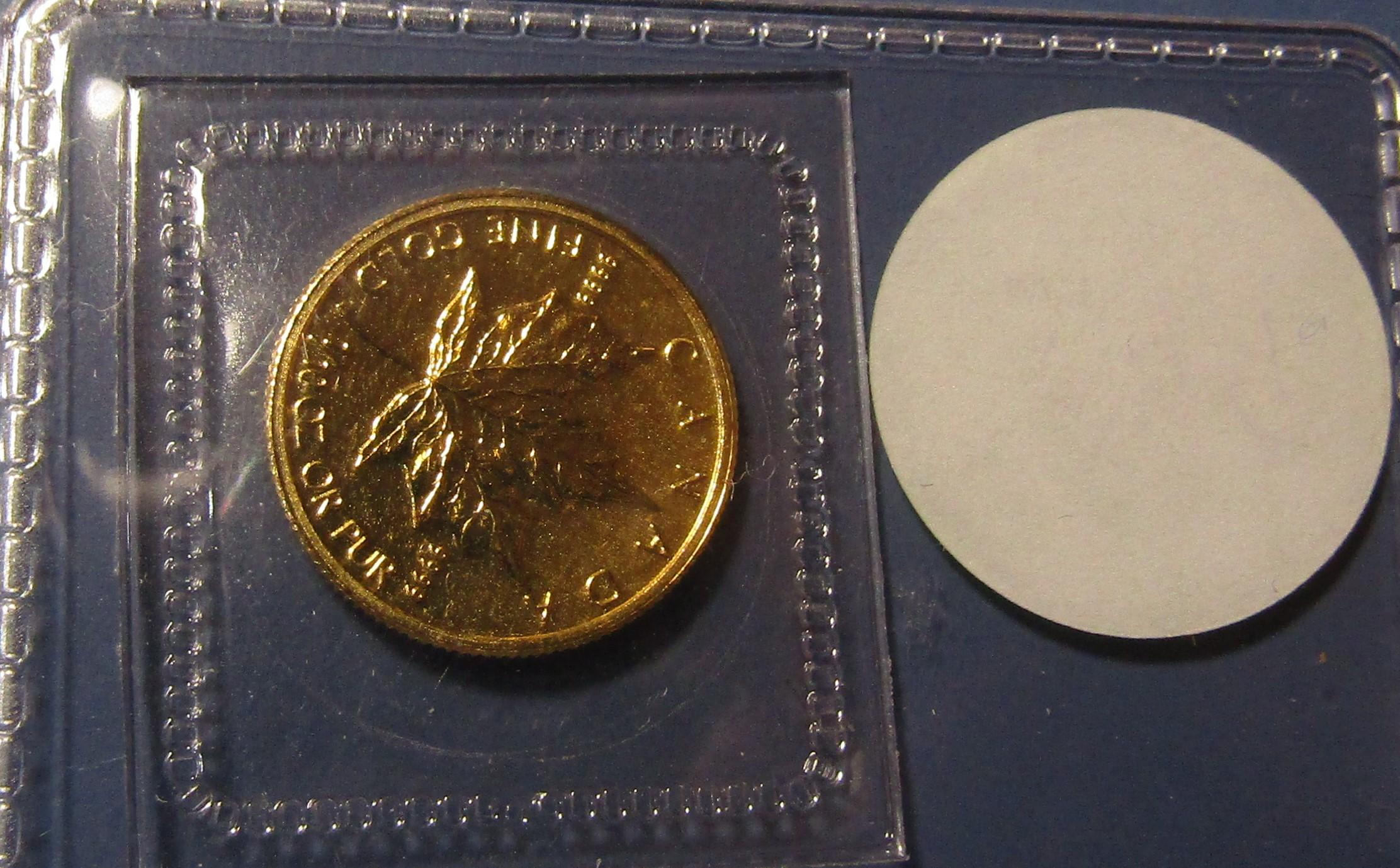 2013 ONE TENTH OZ. .9999 $5.00 GOLD GEM PROOF