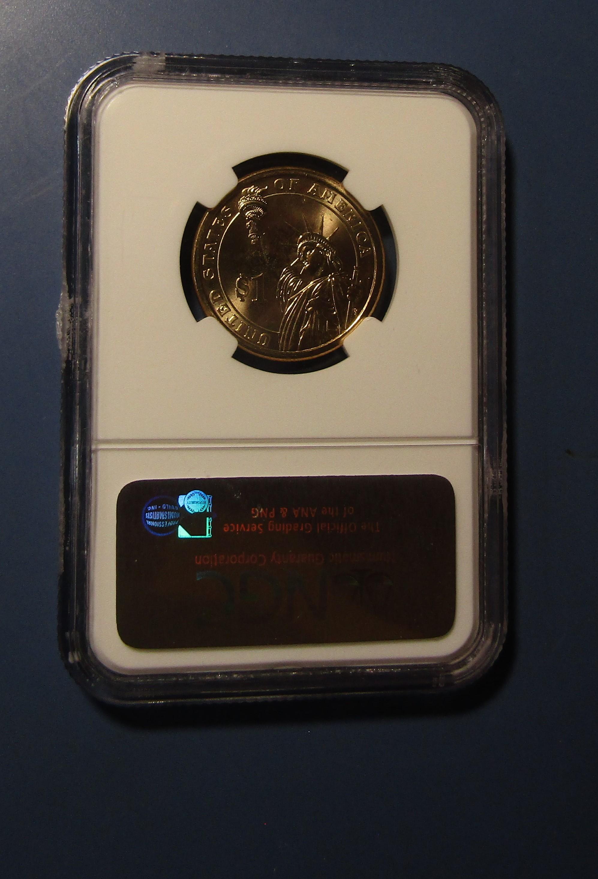 2007-P GEORGE WASHINGTON GOLD DOLLAR NGC MS-65