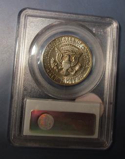 1974-D KENNEDY HALF DOLLAR PCGS MS-65