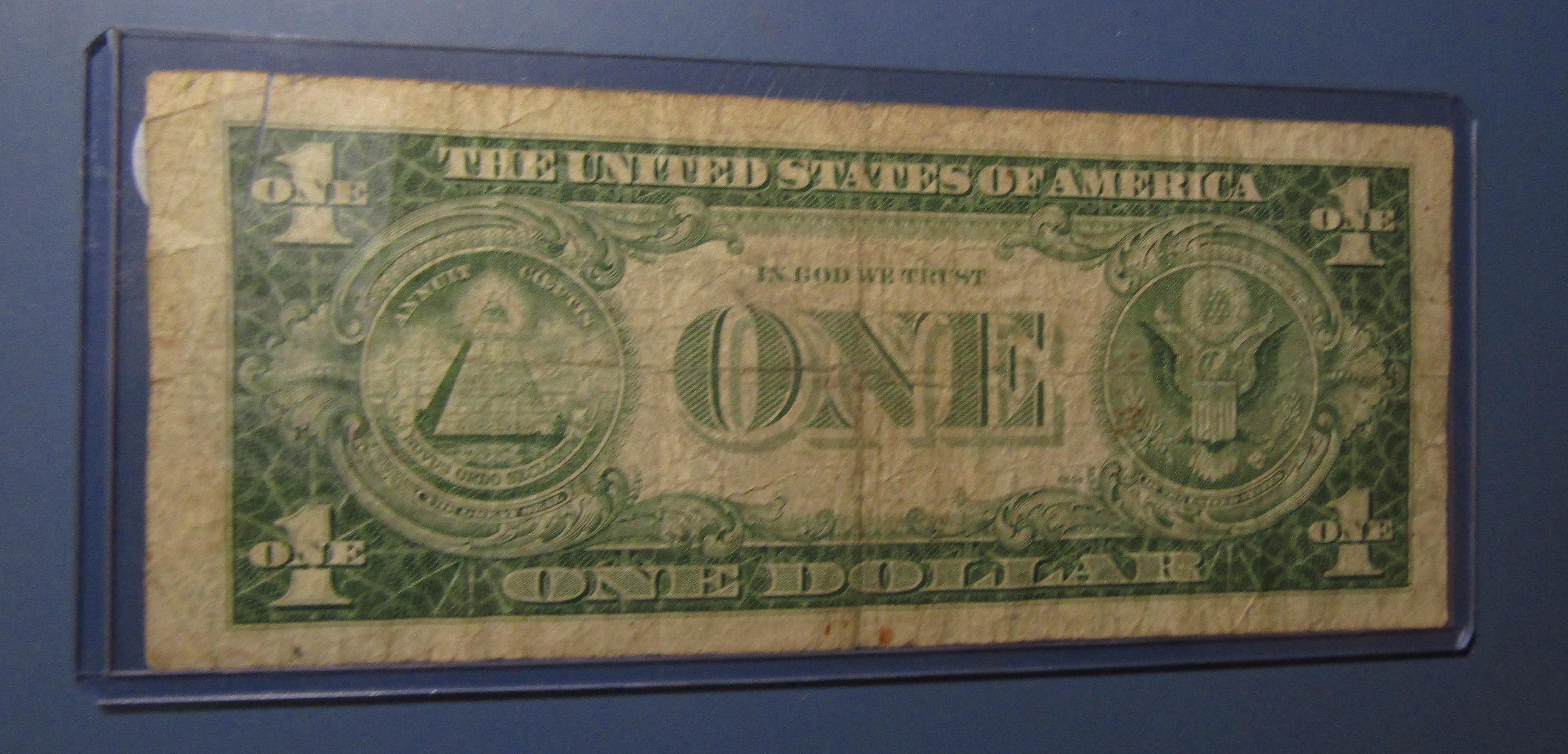 1935-G $1.00 SILVER CERTIFICATE NOTE FINE
