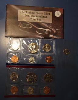 1996 MINT SET WITH W DIME