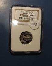 2007-S SILVER WASHINGTON STATE QUARTER NGC PF-70 ULTRA CAMEO