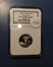 2007-S SILVER MONTANA STATE QUARTER NGC PF-70 ULTRA CAMEO