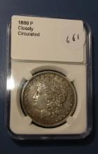 1880 MORGAN DOLLAR XF