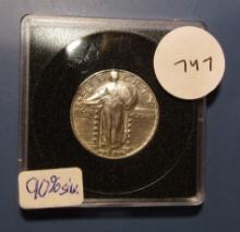 1930 STANDING LIBERTY QUARTER XF/AU
