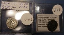 LOT OF TWO ANCIENT COINS (2 PIECES)