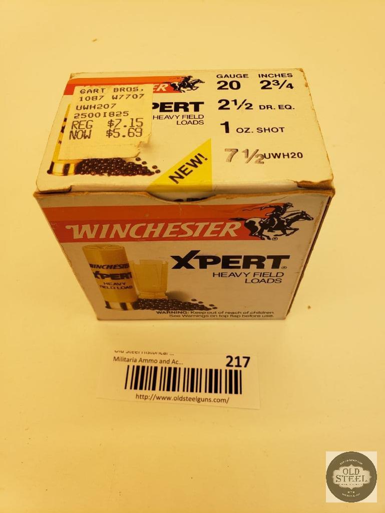25 Winchester 20 Gauge Shotgun Shells