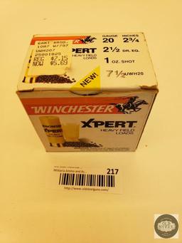 25 Winchester 20 Gauge Shotgun Shells