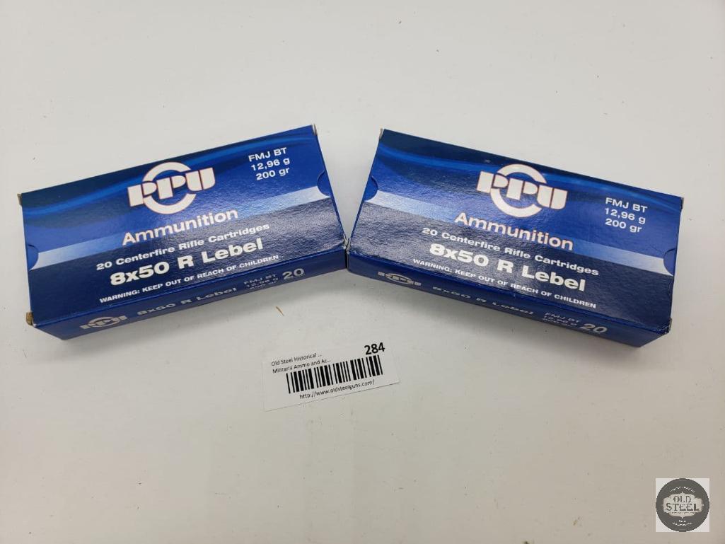 40 Rounds of 8x50Rmm Lebel
