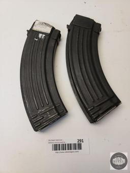 Two AK-47 magazines
