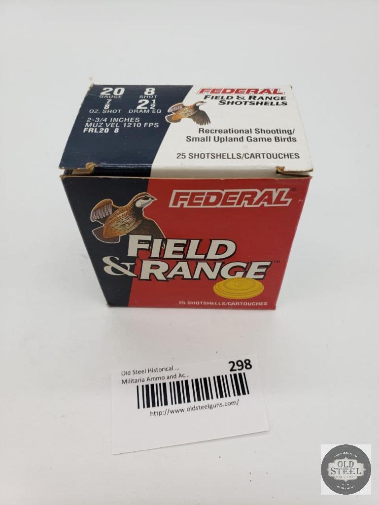 25 Federal 20 Gauge Shotgun Shells