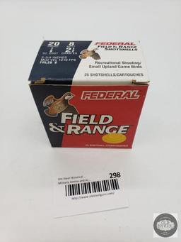 25 Federal 20 Gauge Shotgun Shells