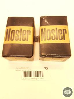 100 bullets 25 caliber Nosler