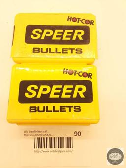 200 bullets 25 caliber Speer