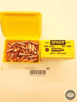 200 bullets 25 caliber Speer