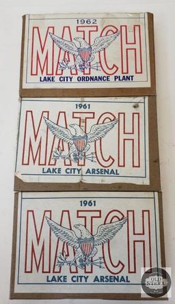 Three Boxes of Lake City Match Grade 30-06