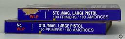 Two Trays of Winchester Large Pistol Primers