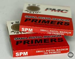 Two Trays of PMC Small Pistol Magnum Primers