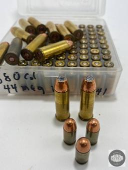 81 Rounds .380 Auto Reloads & 12 Rounds 44 Rem Mag Reloads