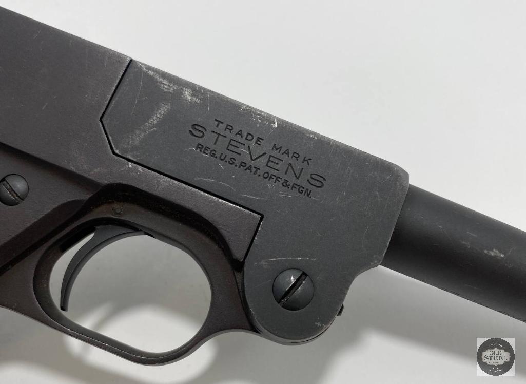 Stevens Model 10 .22LR Single Shot Pistol