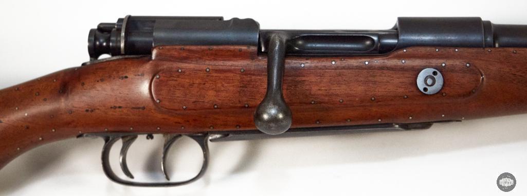 Sporterized Mauser Rifle