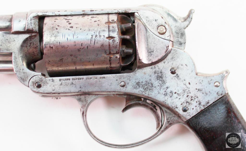 Starr Arms Model 1858 Double Action Percussion Revolver .44 Caliber - Antique