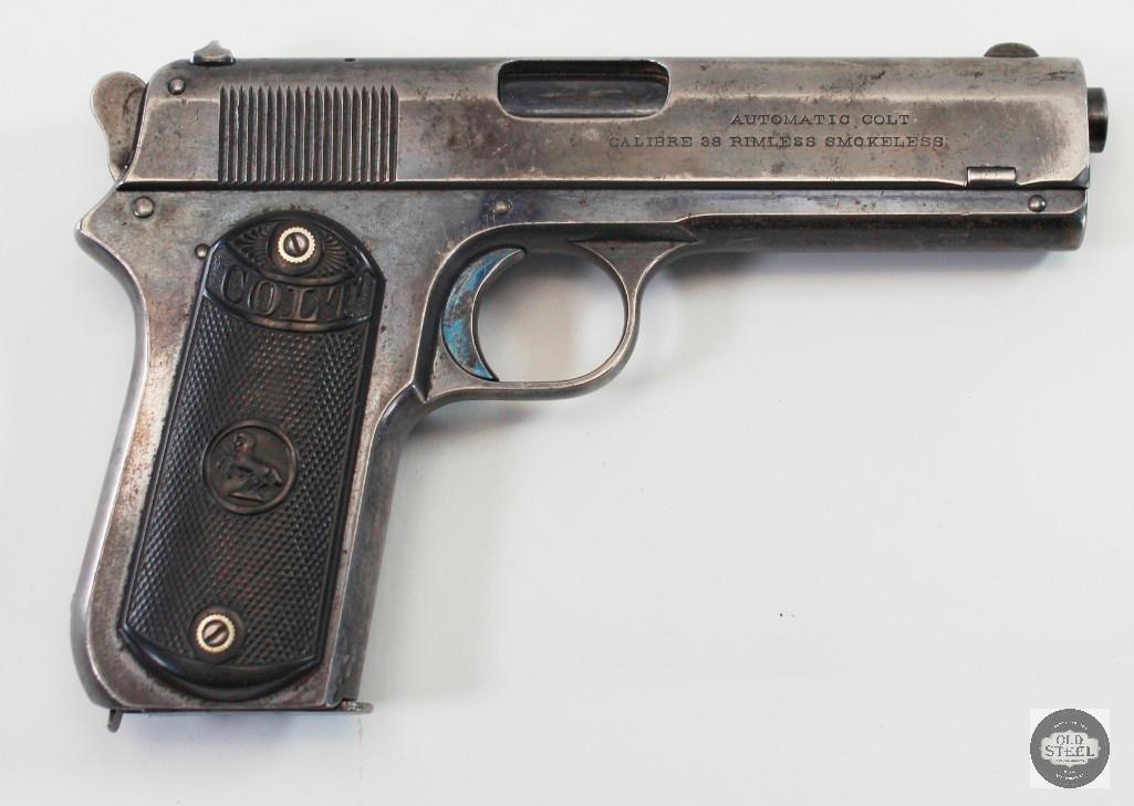 Colt Model 1903 Pocket Hammer - Mfg. 1909 - .38 ACP