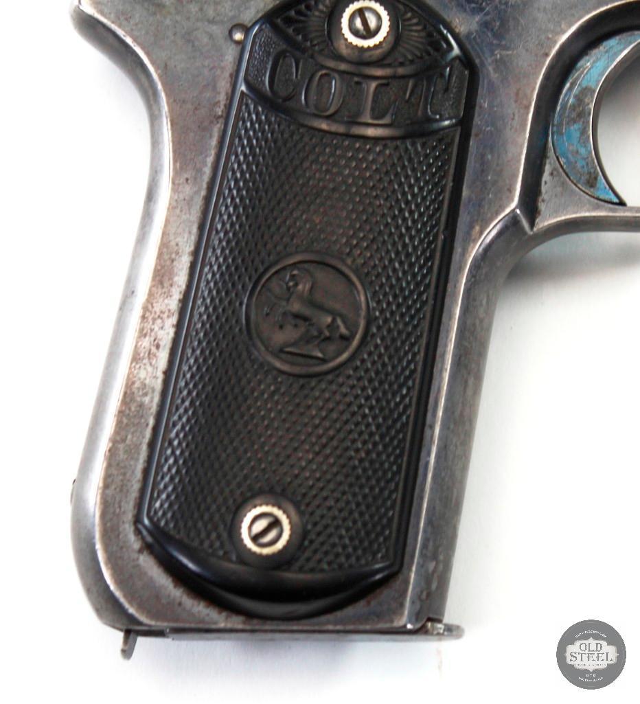 Colt Model 1903 Pocket Hammer - Mfg. 1909 - .38 ACP