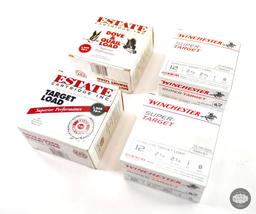 4 Boxes 12GA Shells - 50 Shells Winchester - 50 Shells Estate Cartridge