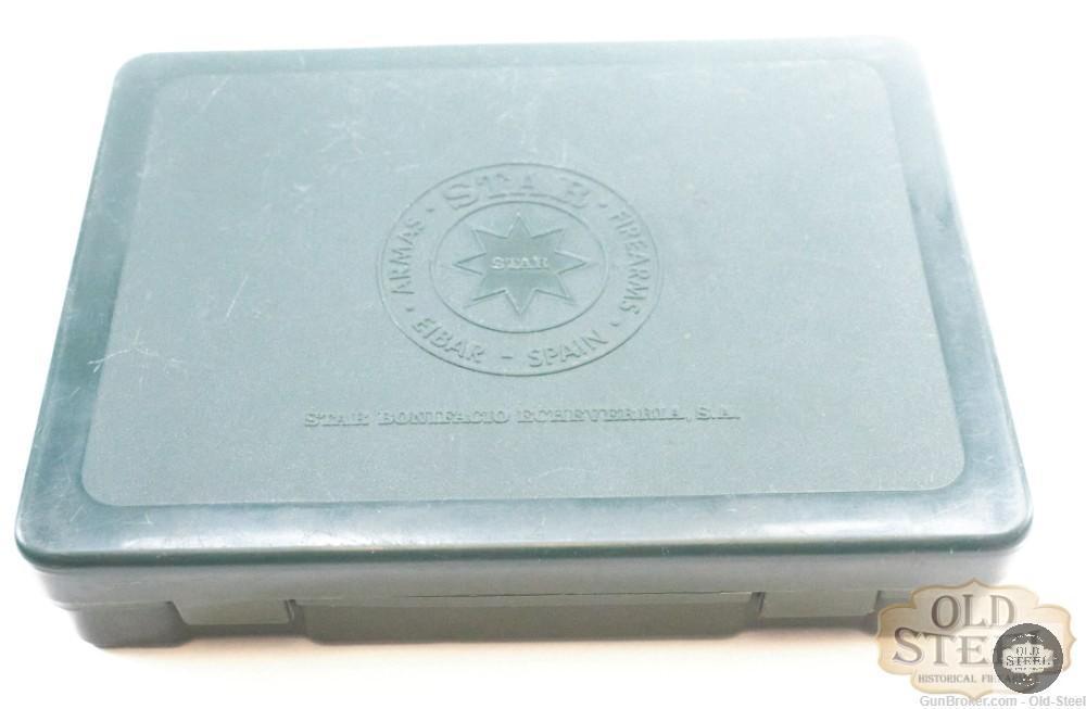 Spanish STAR BM 9x19MM Mfg 1986 w/Original Matching Box