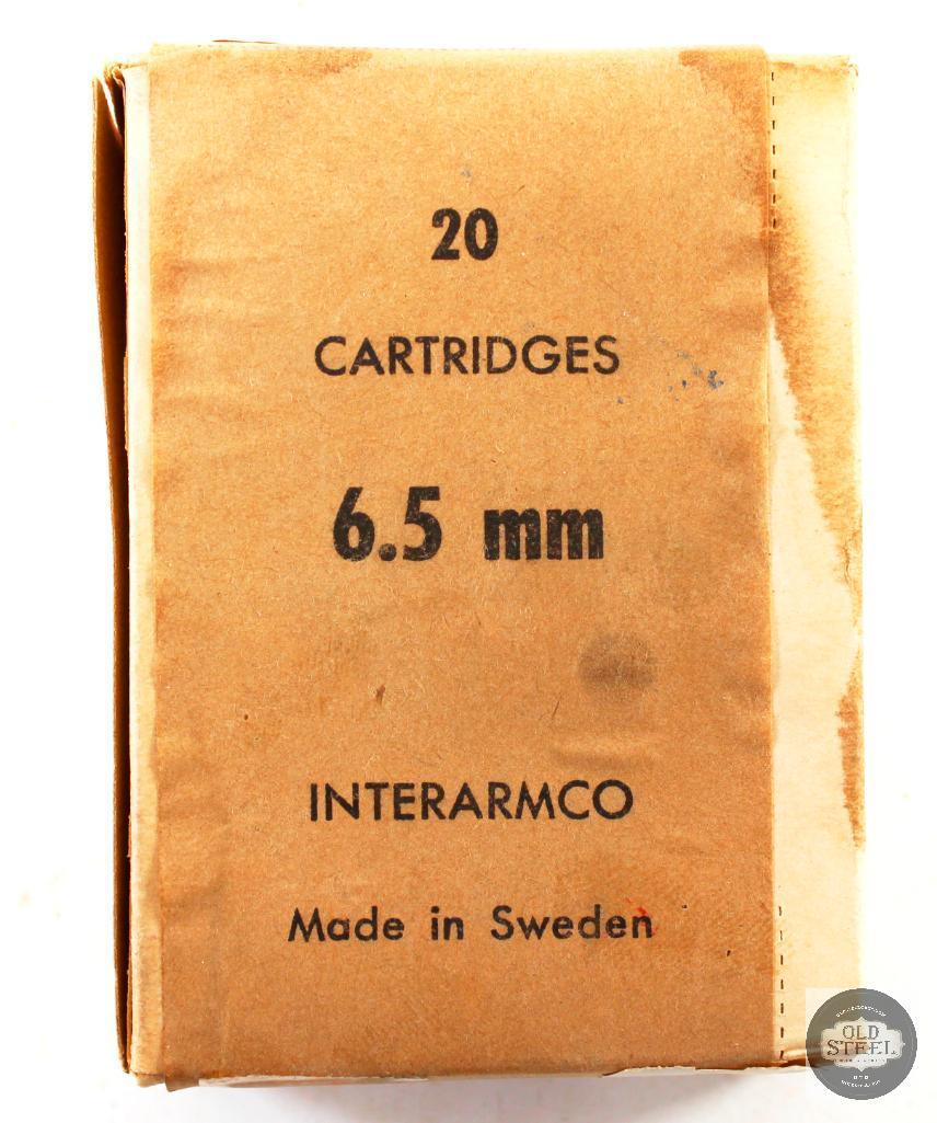 20 Rounds 6.5x55mm Swedish Ammunition