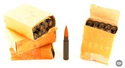 60 Rounds 8mm Mauser Ammunition - Steel Case