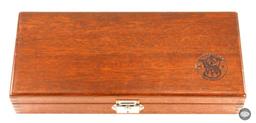 Wooden Smith & Wesson Knife Display Box