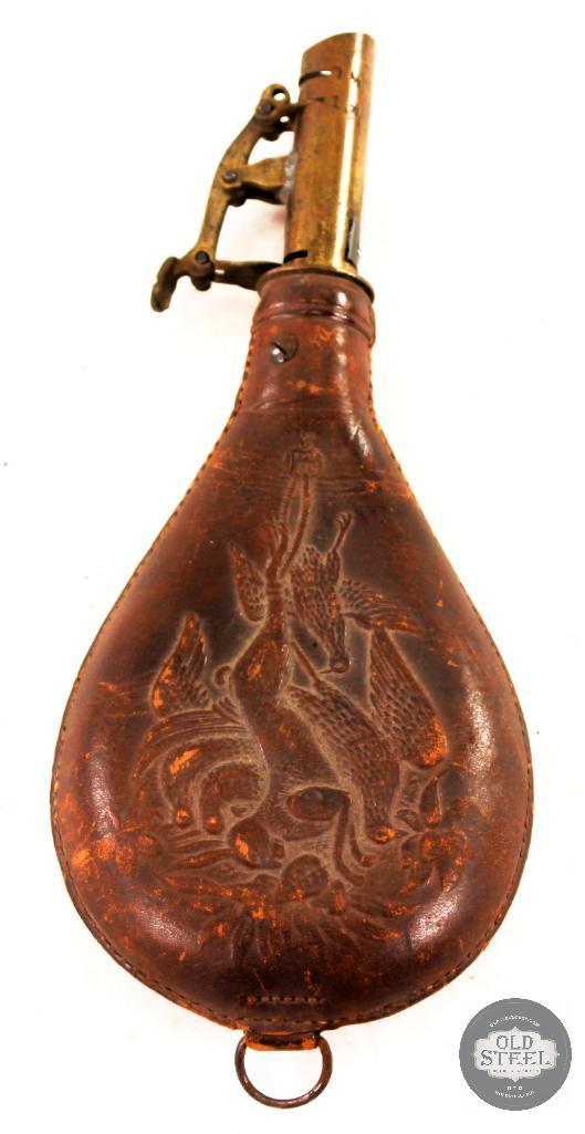 Leather Powder Flask